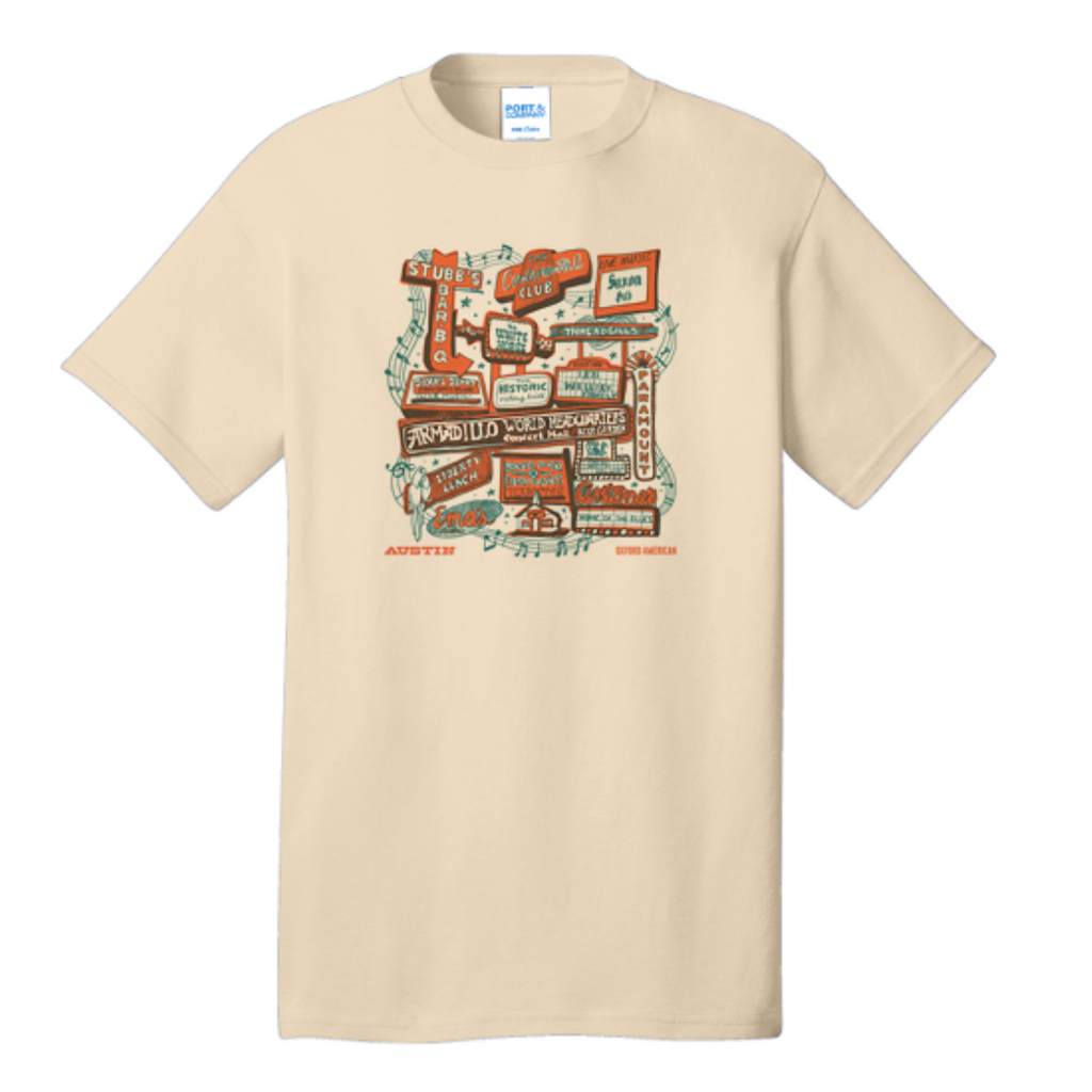 Austin LIVE! Venue T-Shirt | Oxford American Goods