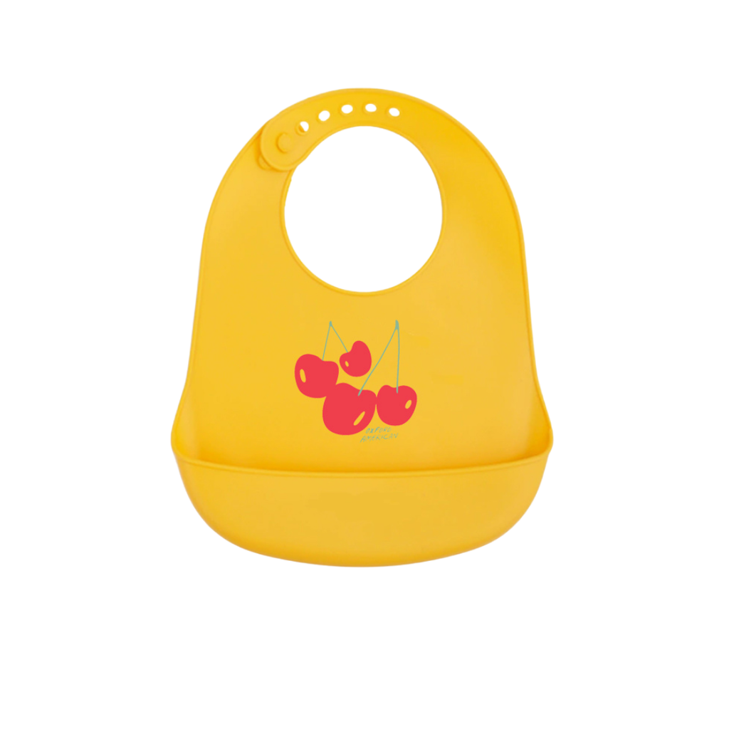 summer infant silicone bib Cherry Cute' Bib