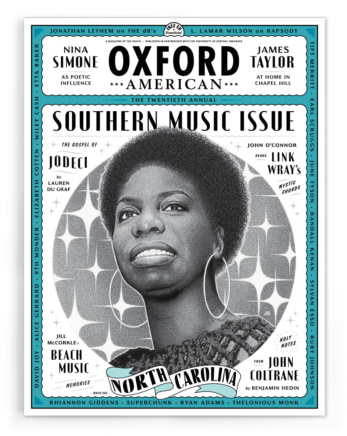 Issue 103: 20th Annual Southern Music Issue & CD — North Carolina