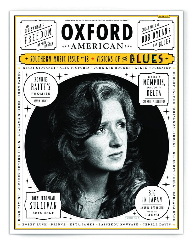 Blues Music Issue Cover Poster — Bonnie Raitt