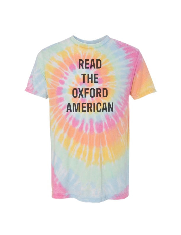 "Read The Oxford American" Tie-Dye T-Shirt