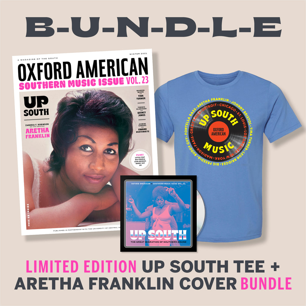 UP SOUTH MUSIC T-SHIRT BUNDLE (ARETHA COVER)